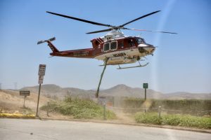 Anaheim Heli-Hydrant with OCFA helicopter testing