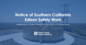 SCE Installation of New Aerial Marker Balls on Power Lines